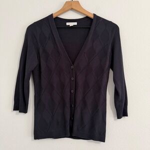 New York & Company - Navy Cardigan Sweater